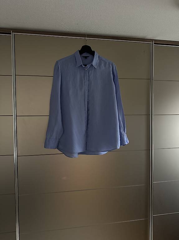 Blue Ladies Blouse Massimo Dutti, like new