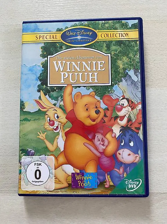 Dvd Die vielen Abenteuer von Winnie Puuh Disney (1977)