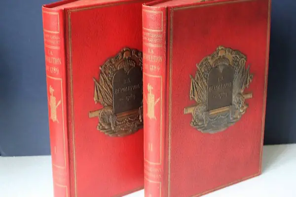La revolution de 1789. Band I und Band II. 822 Seiten