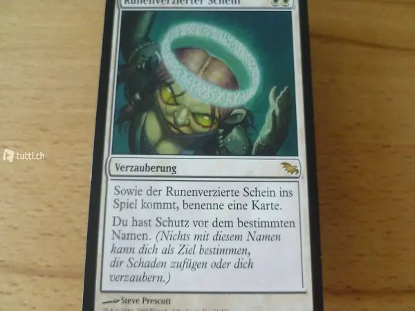 Runenverzierter Schein - Magic the Gathering MTG (Deutsch)