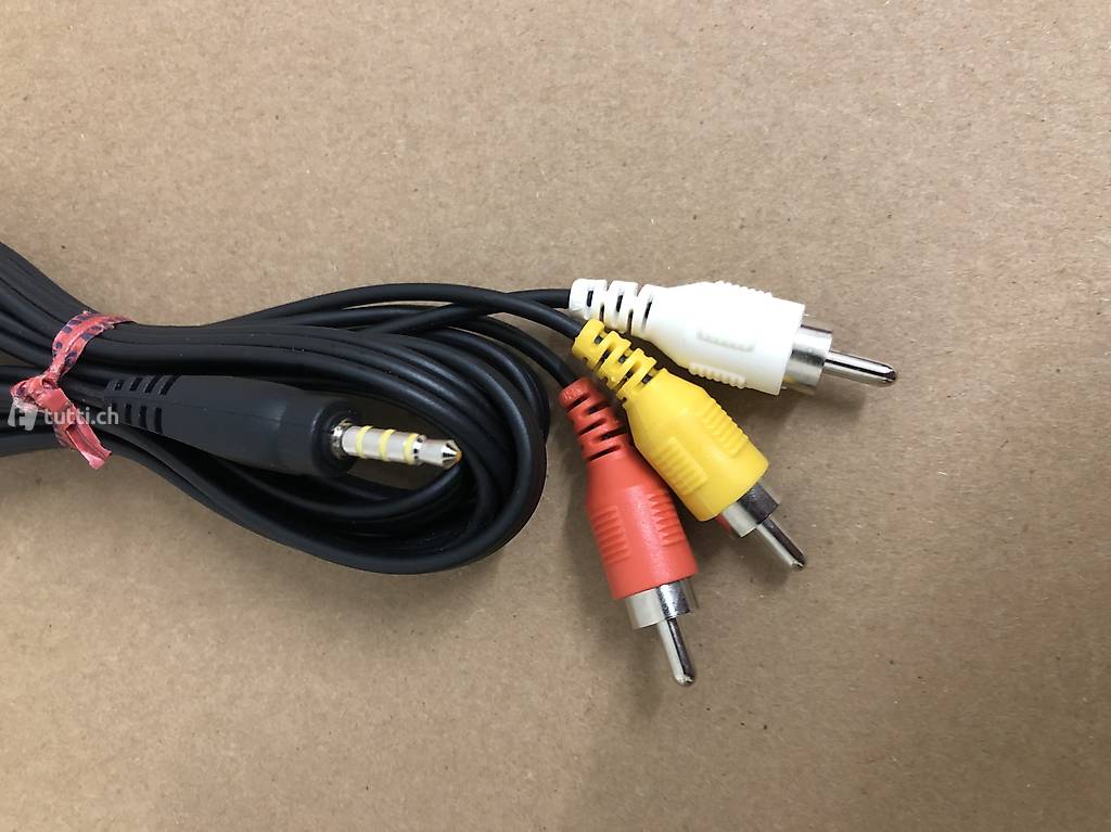 3in1 Klinke? Cinch 1.50 m, Einstiegsklasse, 3.5mm Klinke (A