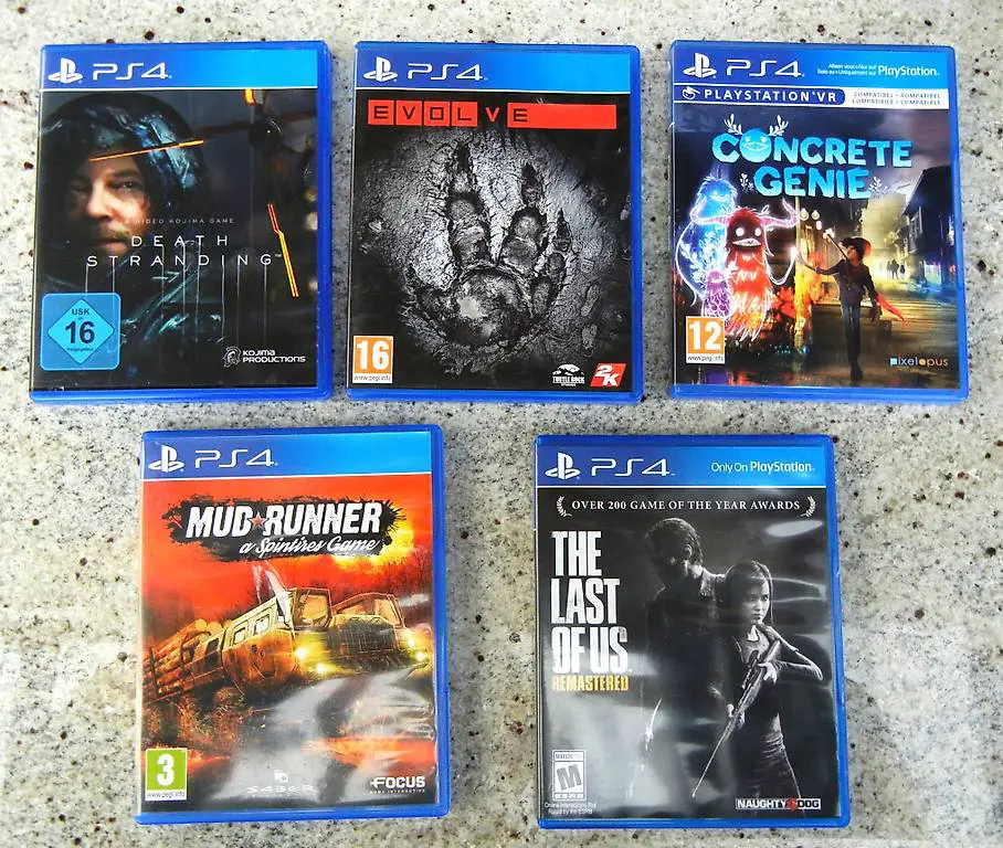 PS 4 Spiele