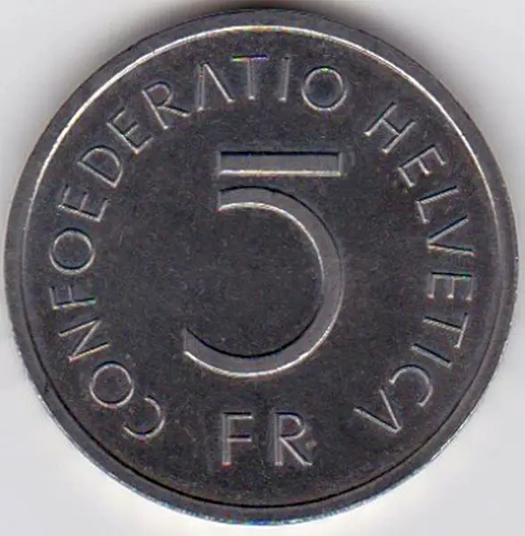 Gedenkmünze Murten 5Fr. 1476-1976