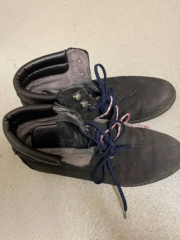 Herren Leder Schuhe (hohe Schuhe) Grösse 41
