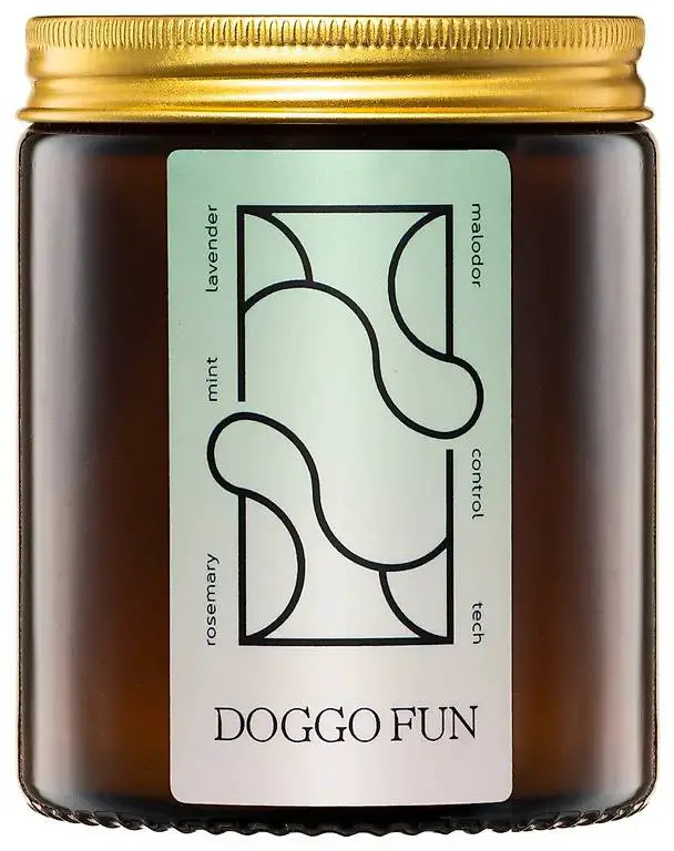 Hundefreundliche Duftkerze Doggo Fun (Flamqa)