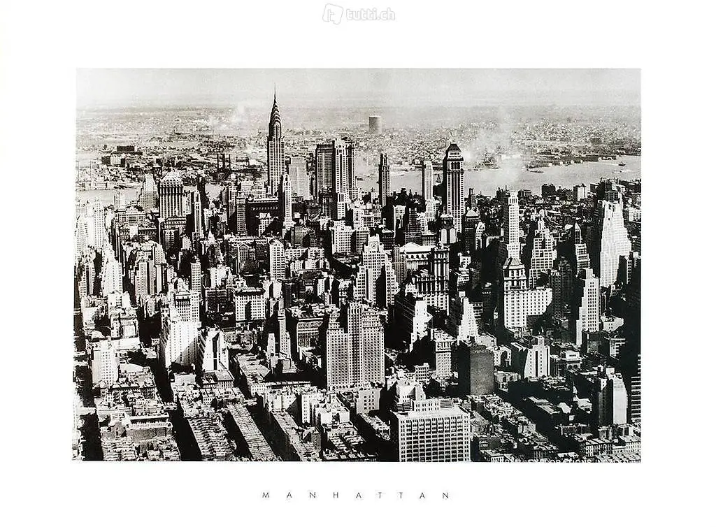  Stampa fotografica - Manhattan, 1930