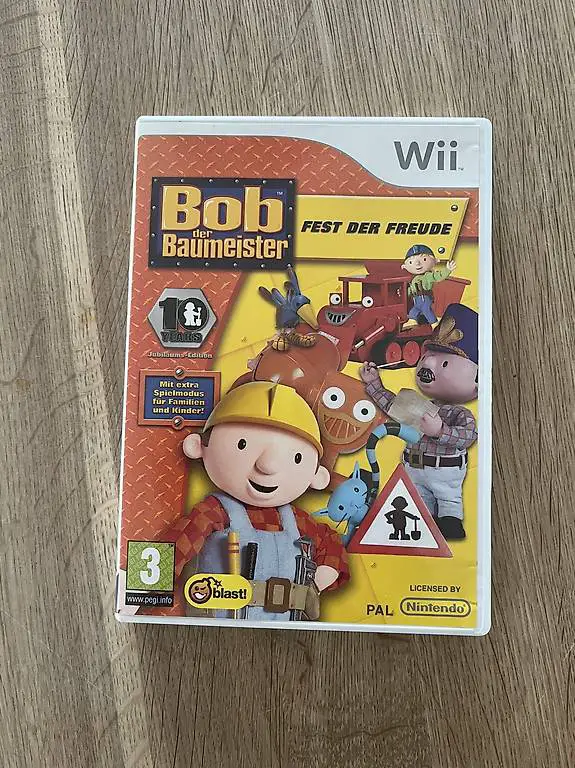 Bob der Baumeister Wii Spiel