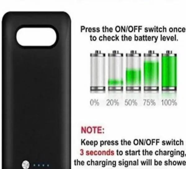  AUFLADBARE HANDYHÜLLE Samsung S7