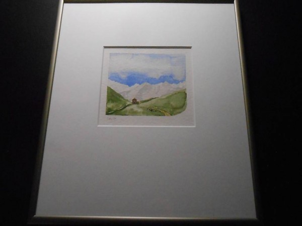 Aquarell CH "IDYLLE" - (Bar / 100% WIR) - (R)