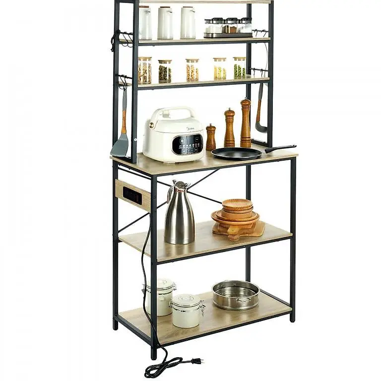 Küchenregale Standregal 800 x 400 x 1680 mm