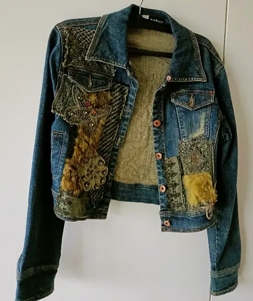 Jeansjacke Unikat neu