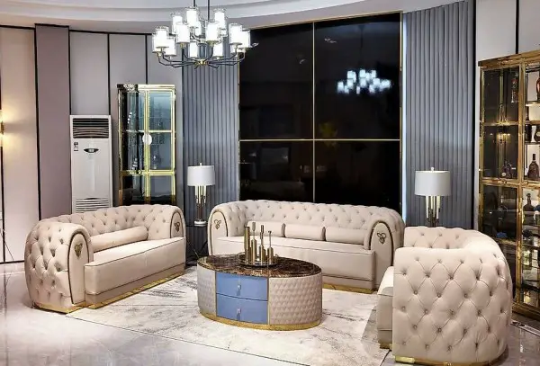  SOFAGARNITUR 3+2+1 SITZER SET SOFA POLSTER COUCH LEDER RELAX