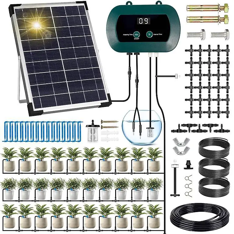 ZQEJEFD Solar Bewässerungssystem, Automatische Bewässerungss