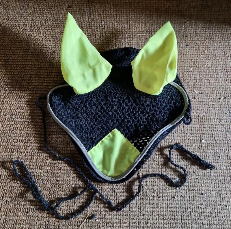 Leucht Ohrengarn mit Reflektiersaumband