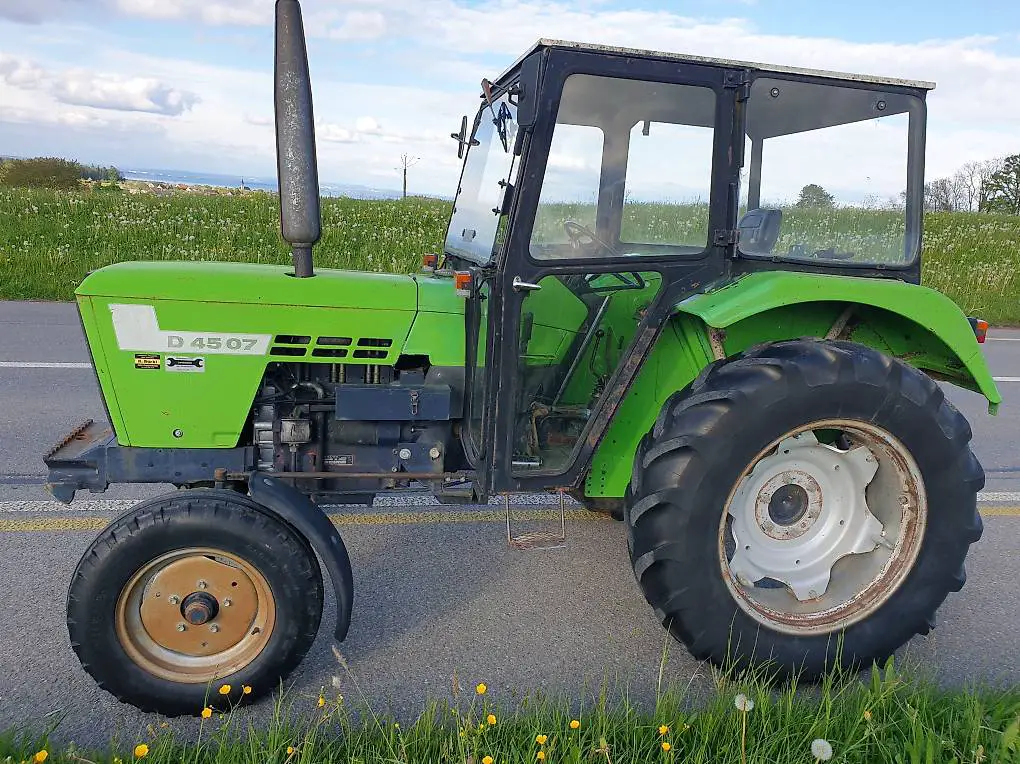 Traktor Deutz Anhänger Bagger Auto Stapler Frontlader Land