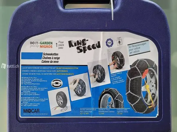 Schneeketten - neu und originalverpackt