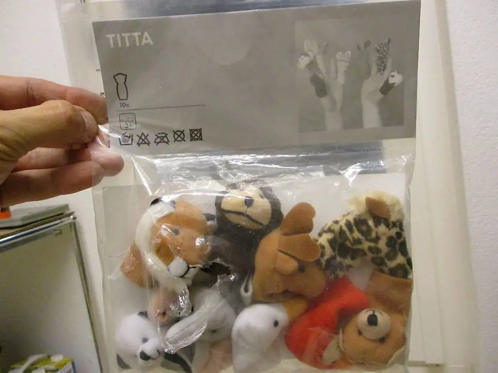 Ikea Fingerlinge Tier-Figuren TITTA - NEU - Frosch fehlt