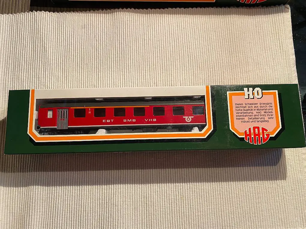 HAG 433 EBT Personenwagen 1./2. Klasse, DC, neu, H0