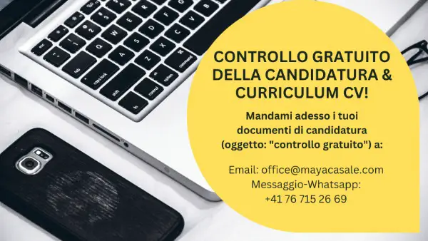 Controllo gratuito della candidatura & curriculum