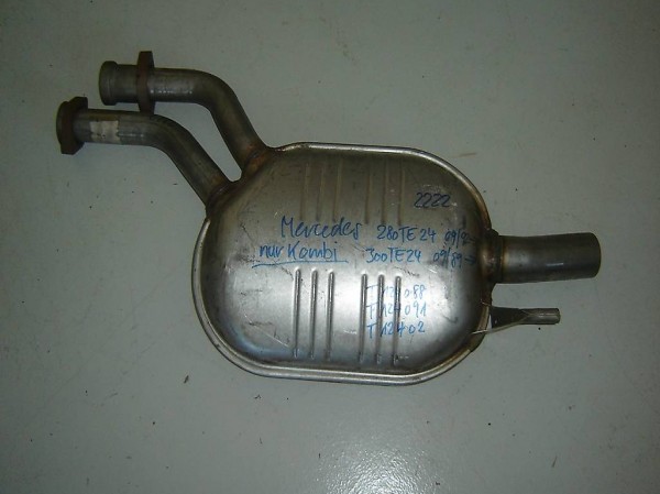 Auspufftopf mitte Mercedes 280 + 300 TE 24 kombi T 124