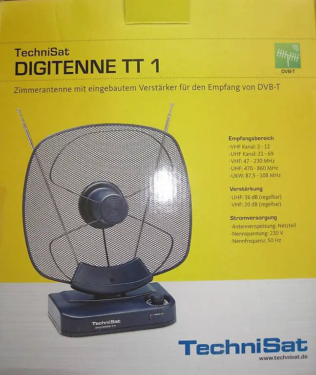 TechniSat DigiTenne TT1, aktive DVB-T Zimmerantenne