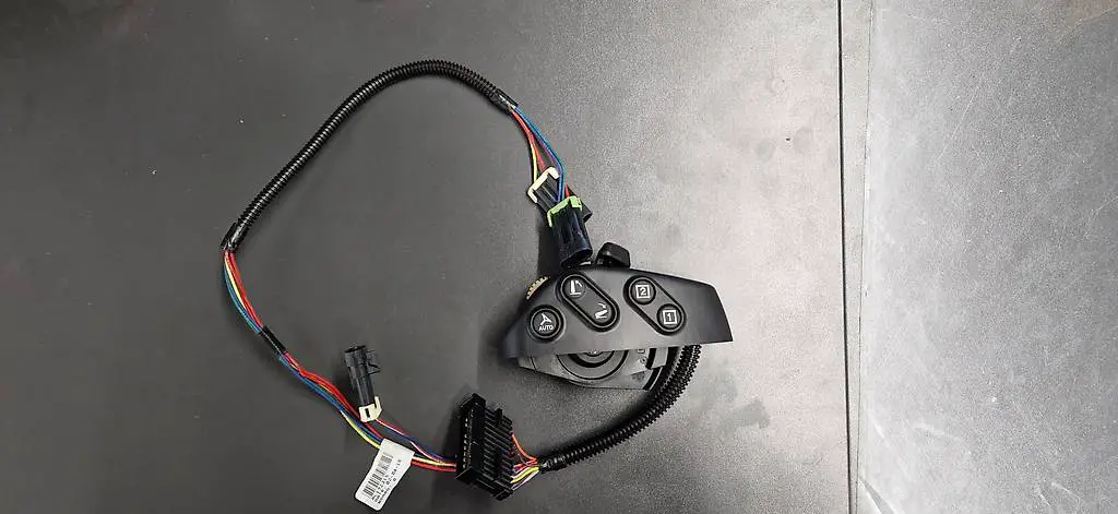 Regelhydraulik-Bedienungselement, mit HMS, mit AutoTrac