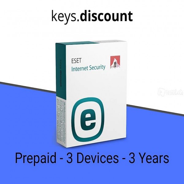  ESET Internet Security prépayé 3 appareils 3 ans