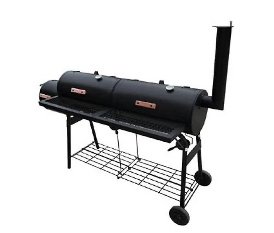 Barbecue-Smoker Grill Nevada XL Schwarz
