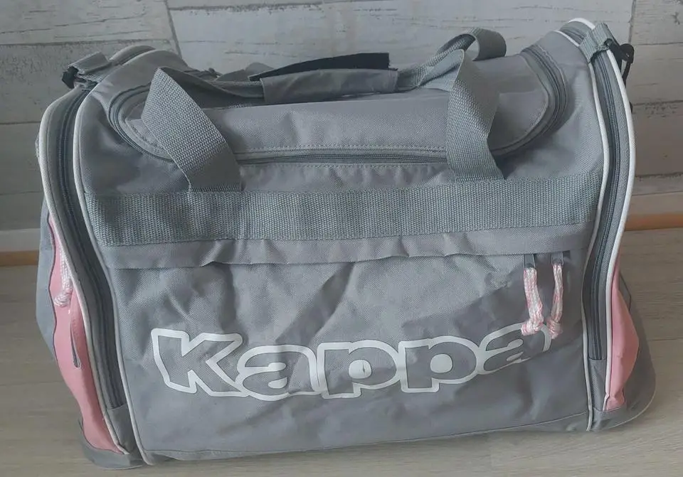 Sporttasche Kappa hellgrau/rosa