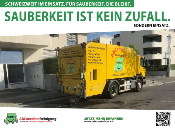 Sauberkeit ist kein Zufall. Sondern Einsatz.