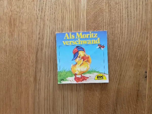 Altes Pixi „ Als Moritz verschwand „ 1989