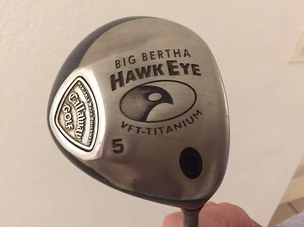 Golfschläger- Callaway Big Bertha Hawk Eye Lady 5 & 7