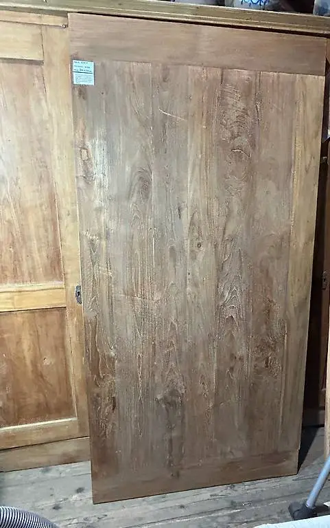 Teakholzplatte 200x100cm, Hartholz, Vintage Möbelstück