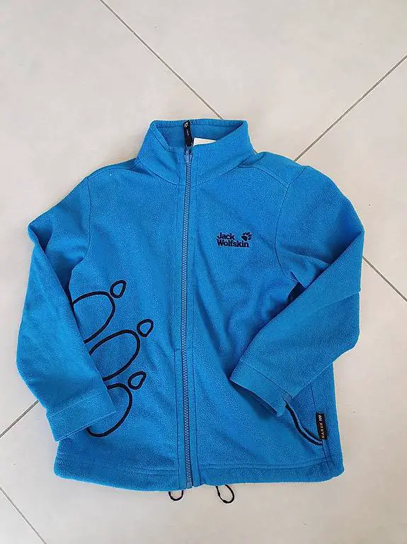 fleecejacke 128 jack wolfskin faserpelz