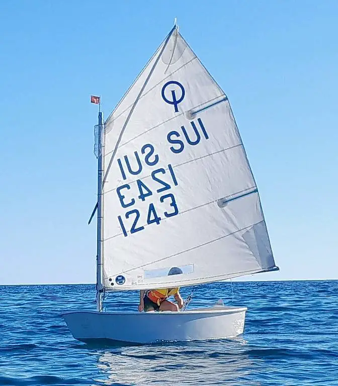 Segelboot (Jolle) Optimist / Opti