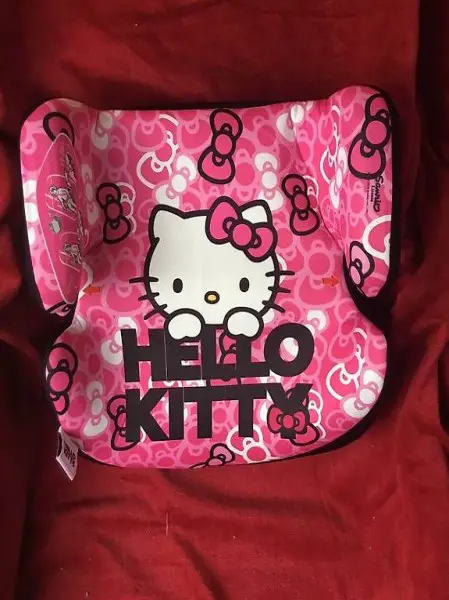 Rehausseur siège auto enfant 15/36 kg Hello Kitty (NEUF)