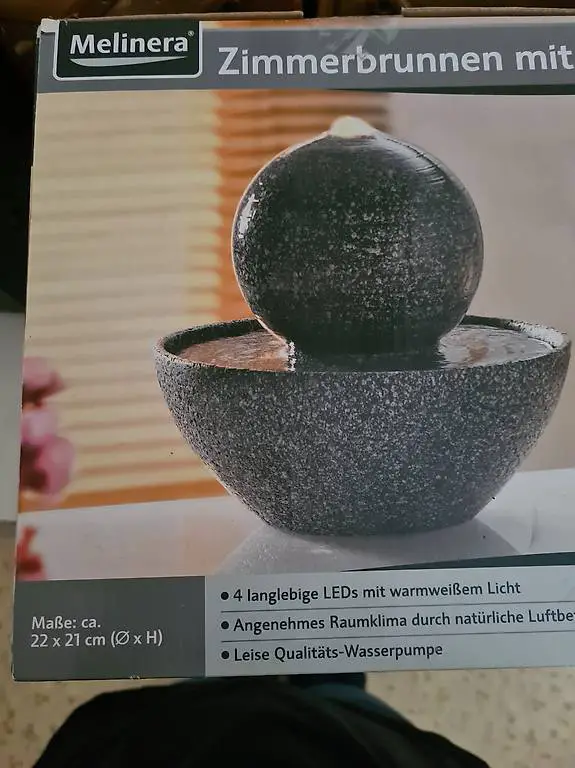 Zimmerbrunnen mit LED