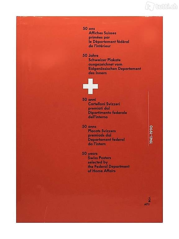  50 anni Cartelloni Svizzeri premiati dal Dipartimento federa