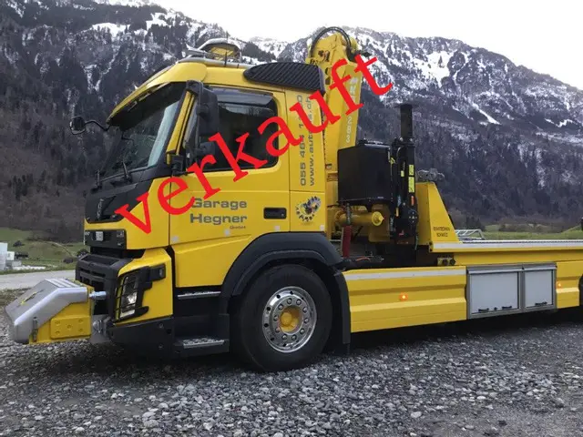 VOLVO, FMX 500 4x2R, Autotransport/Abschlepper