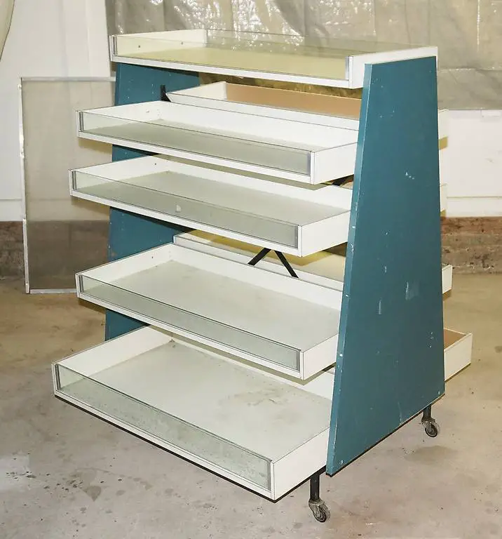 Werkzeugwagen Material- Lager Wagen rollbar Rolli