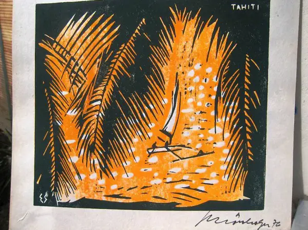 TAHITI, zugeschrieben E.F. Schönholzer