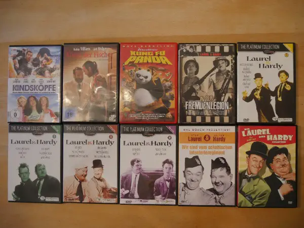 50 DVDs Comedy, Animation, Dokus Paket 4