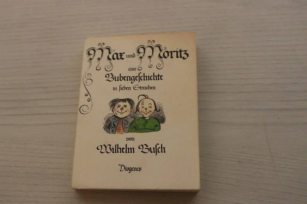 MAX UND MORITZ von Wilhelm Busch Miniaturausgabe