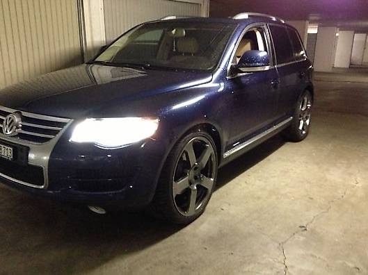 Luftfahrwerk Tieferlegen VW Touareg