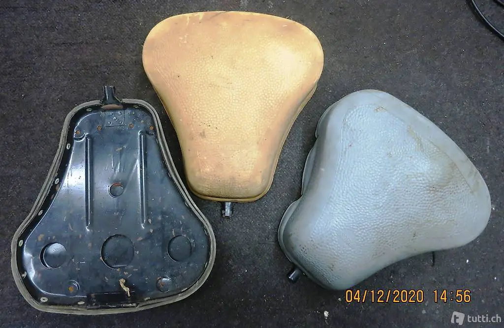 Dürkopp Diana: Sattel (hinten)