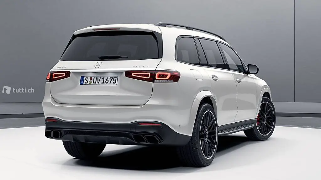  AMG Endrohrblenden im GLS 63 AMG Design - schwarz