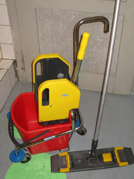 Vermop Nasswischwagen, Vermob, Bodenlumpen, Bodenwischer