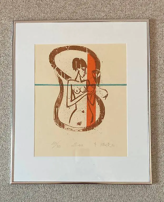 Rudolf Mirer, Farb-Lithographie