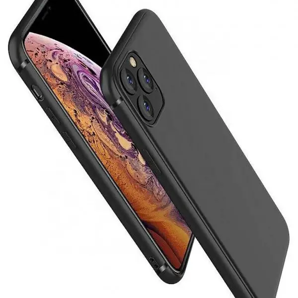  Portofrei Portofrei Matt Schwarz iPhone 11 Pro silikon Hülle