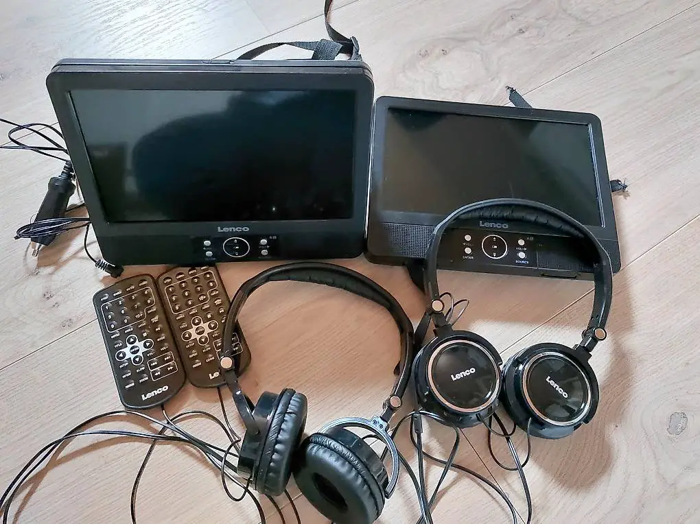 Lenco 938 Portable DVD Player 2 Stück